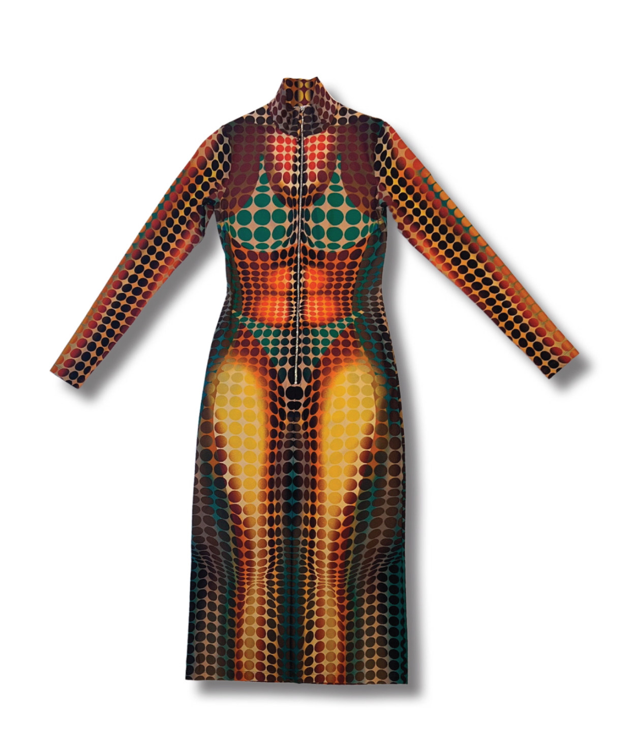 JEAN PAUL GAULTIER ILLUSION CYBER DRESS