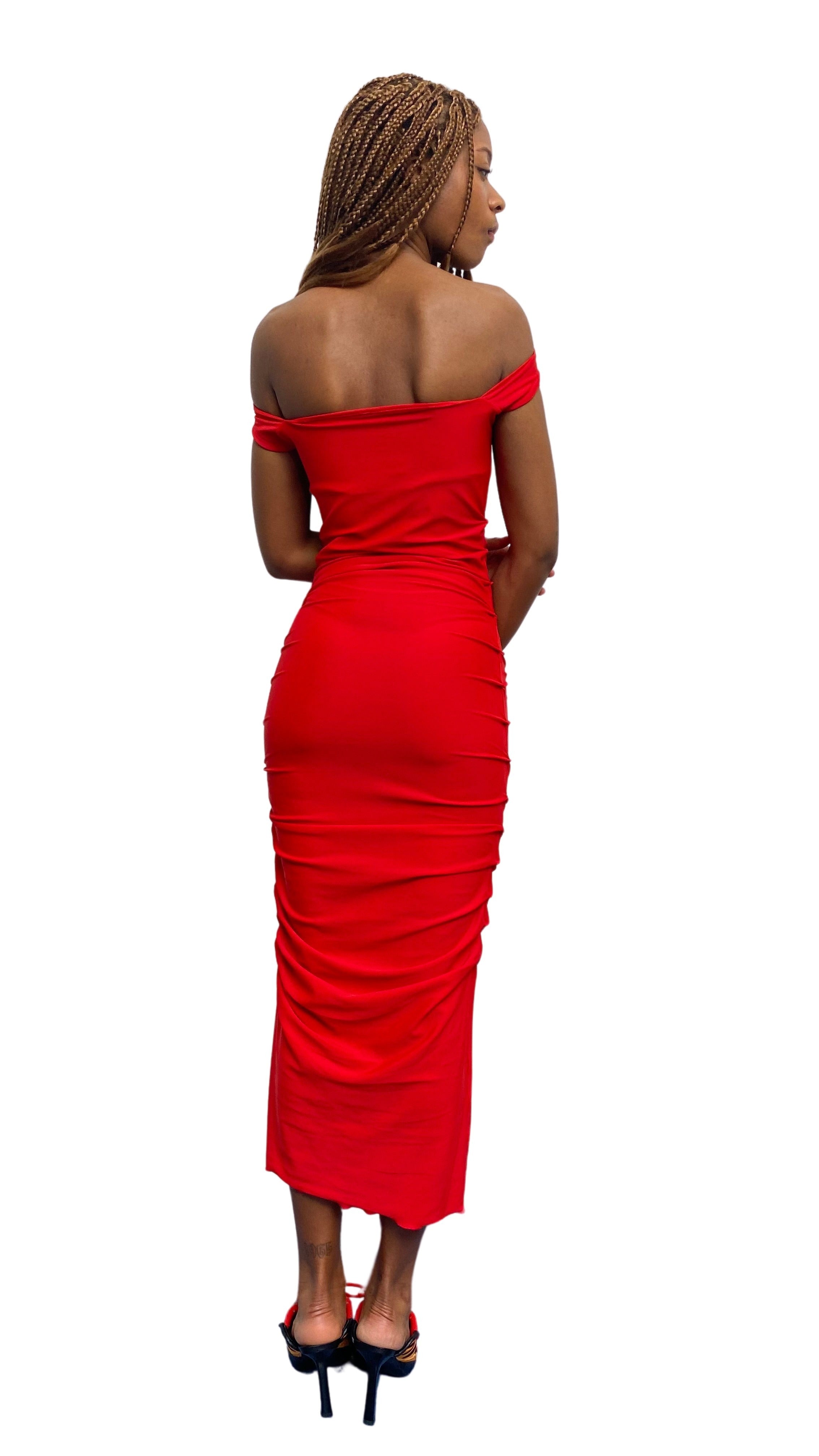FANCI CLUB RED DRESS Rentage.dk FANCI CLUB RED DRESS Rentage.dk