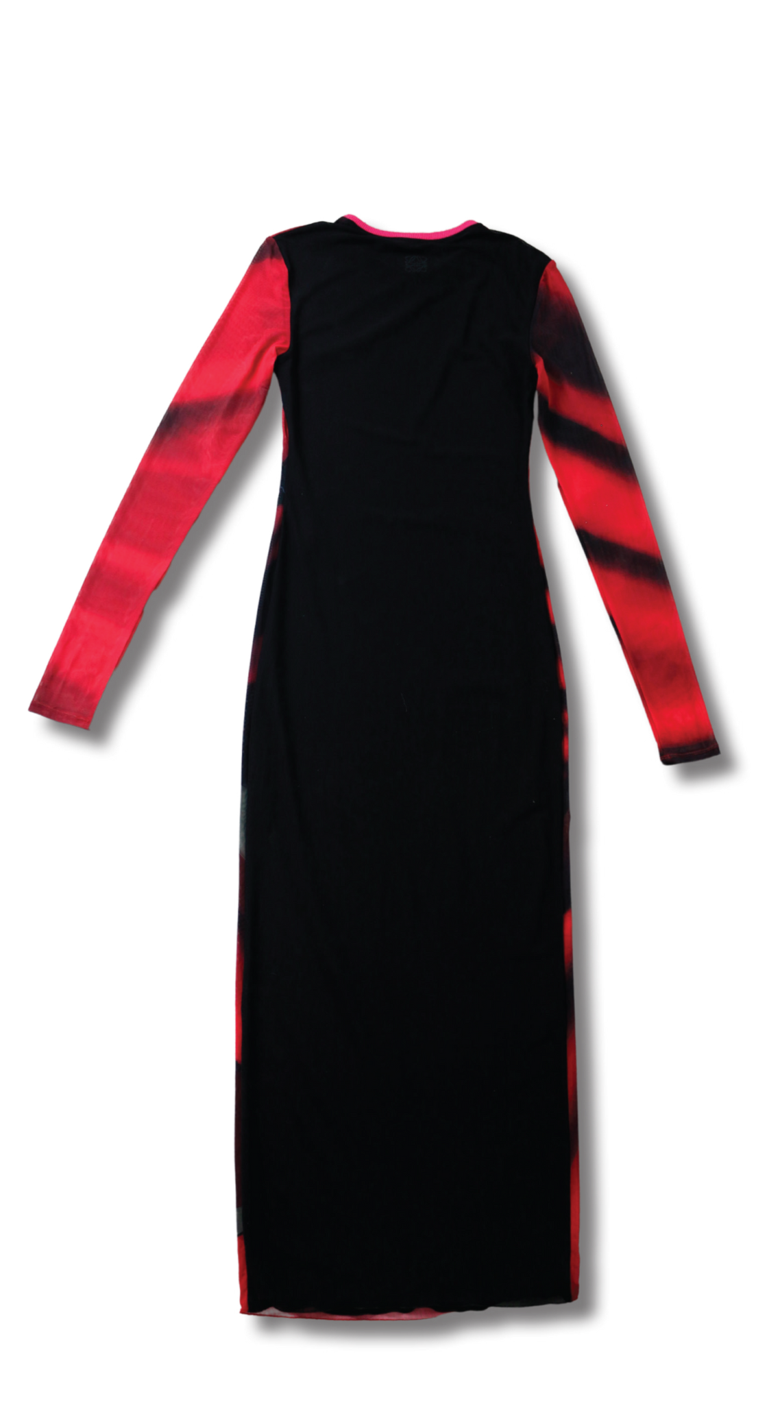 LOEWE PRINTED MESH DRESS