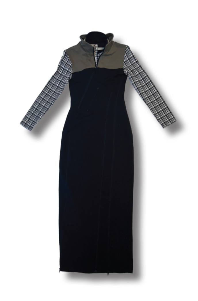 OTTOLINGER CHECK DRESS