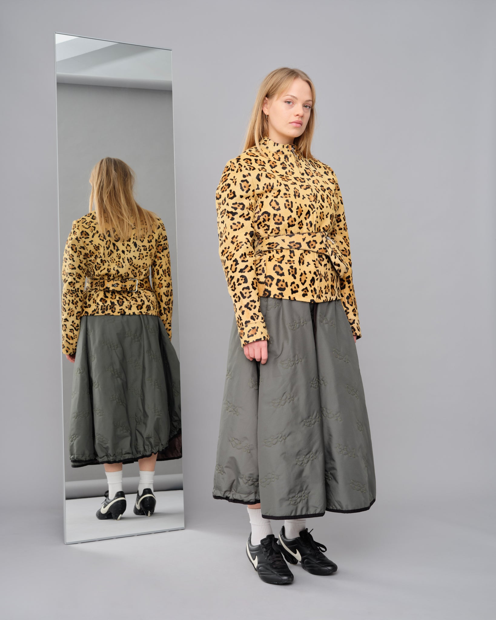 Saks top potts leopard