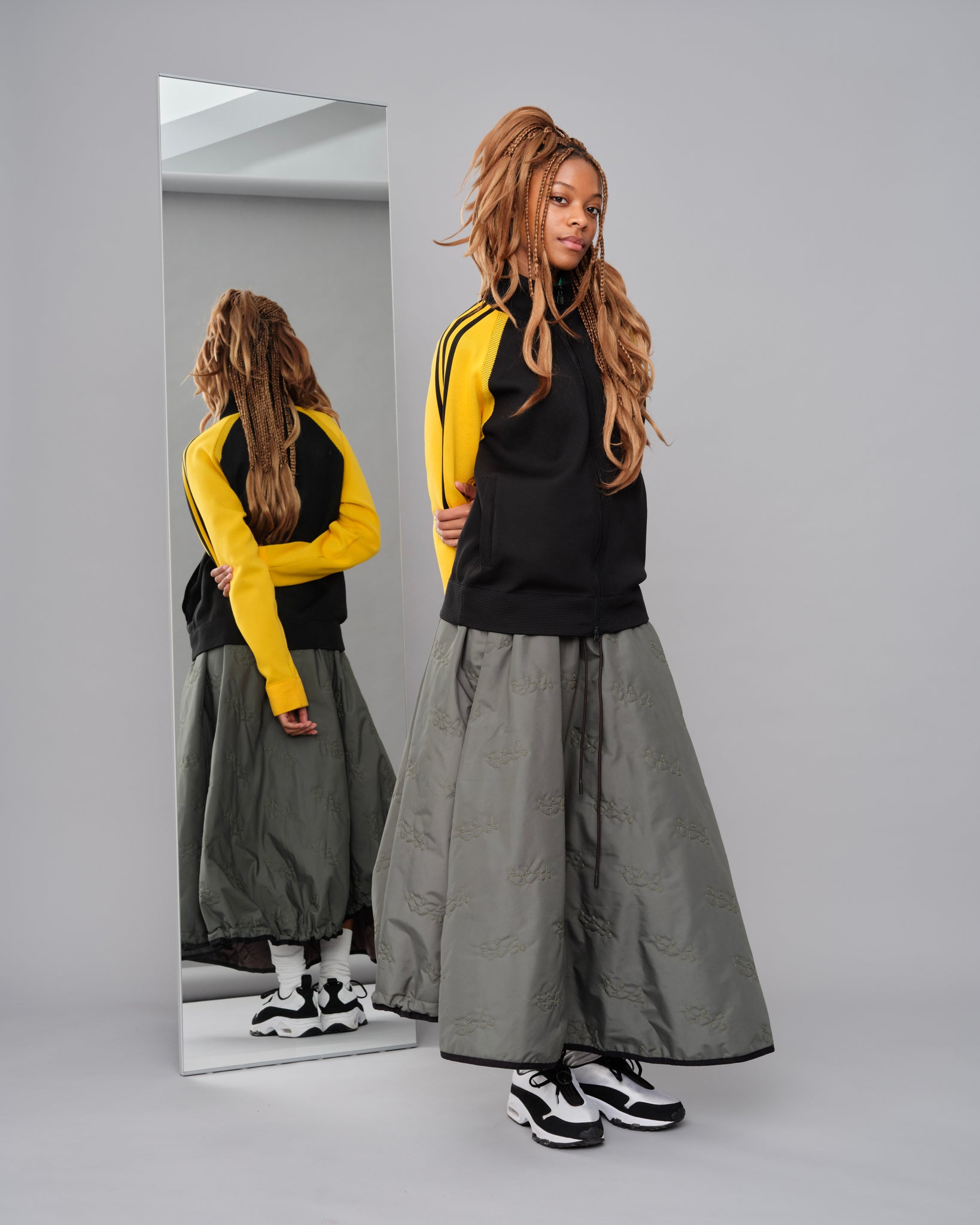 ICE STUDIOS QUILTED SKIRT