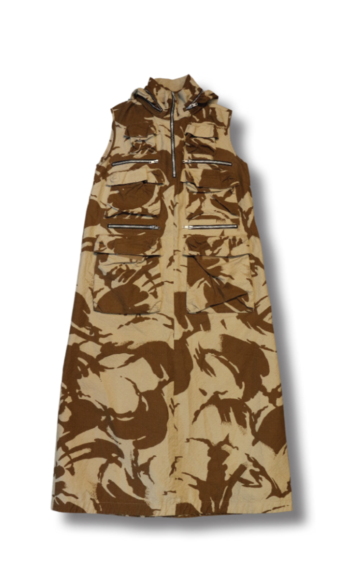 PARIA FARZANEH CAMOUFLAGE DRESS