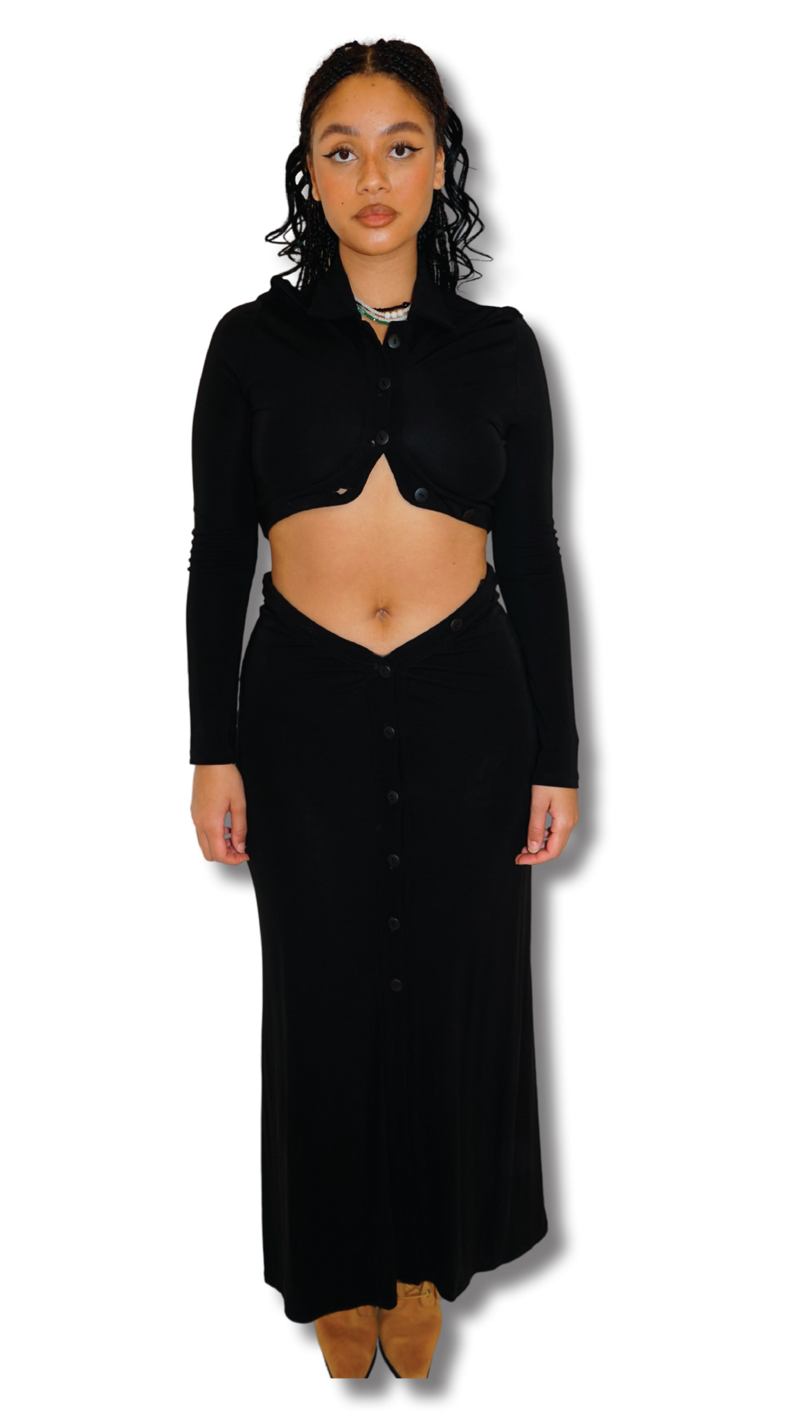 CHRISTOPHER ESBER TORSO DRESS