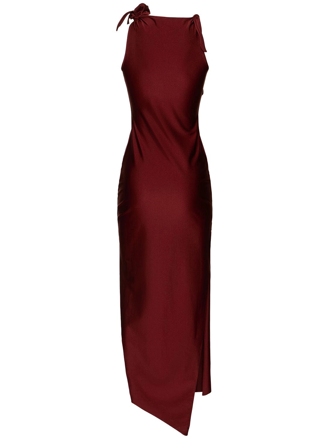 COPERNI ROSE DRESS BURGUNDY