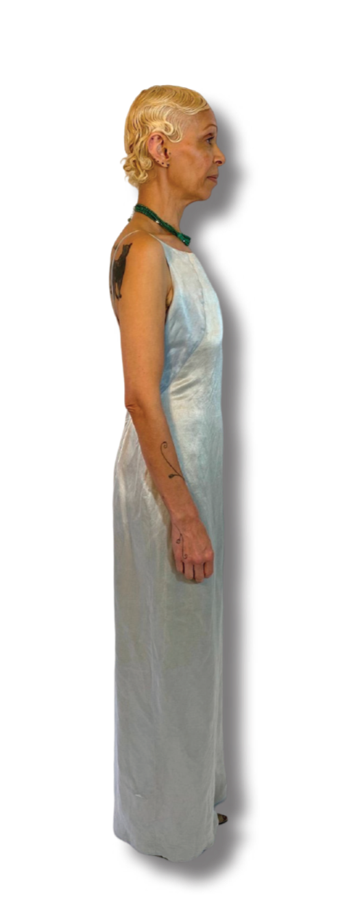 VALENTINO SILVER DRESS
