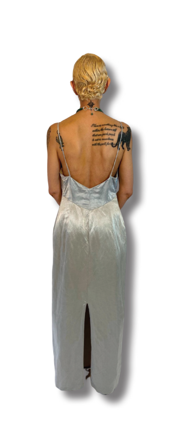 VALENTINO SILVER DRESS